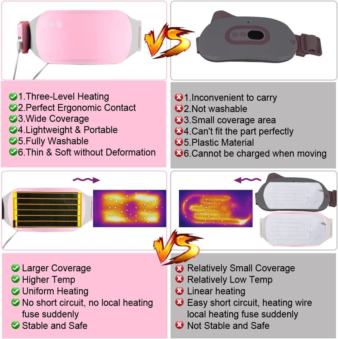 Graphene Heating Acupoint Massaging Belt