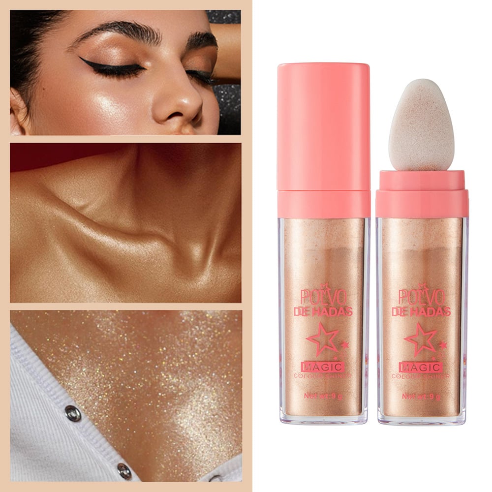 Highlighter Shimmer Contour Blush Powder