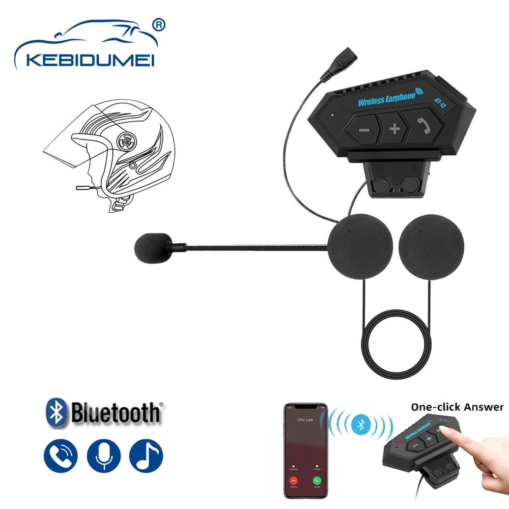 Motorcycle Helmet Bluetooth Headset
