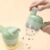 4 IN 1 HANDHELD ELECTRIC VEGETABLE CUTTER SET