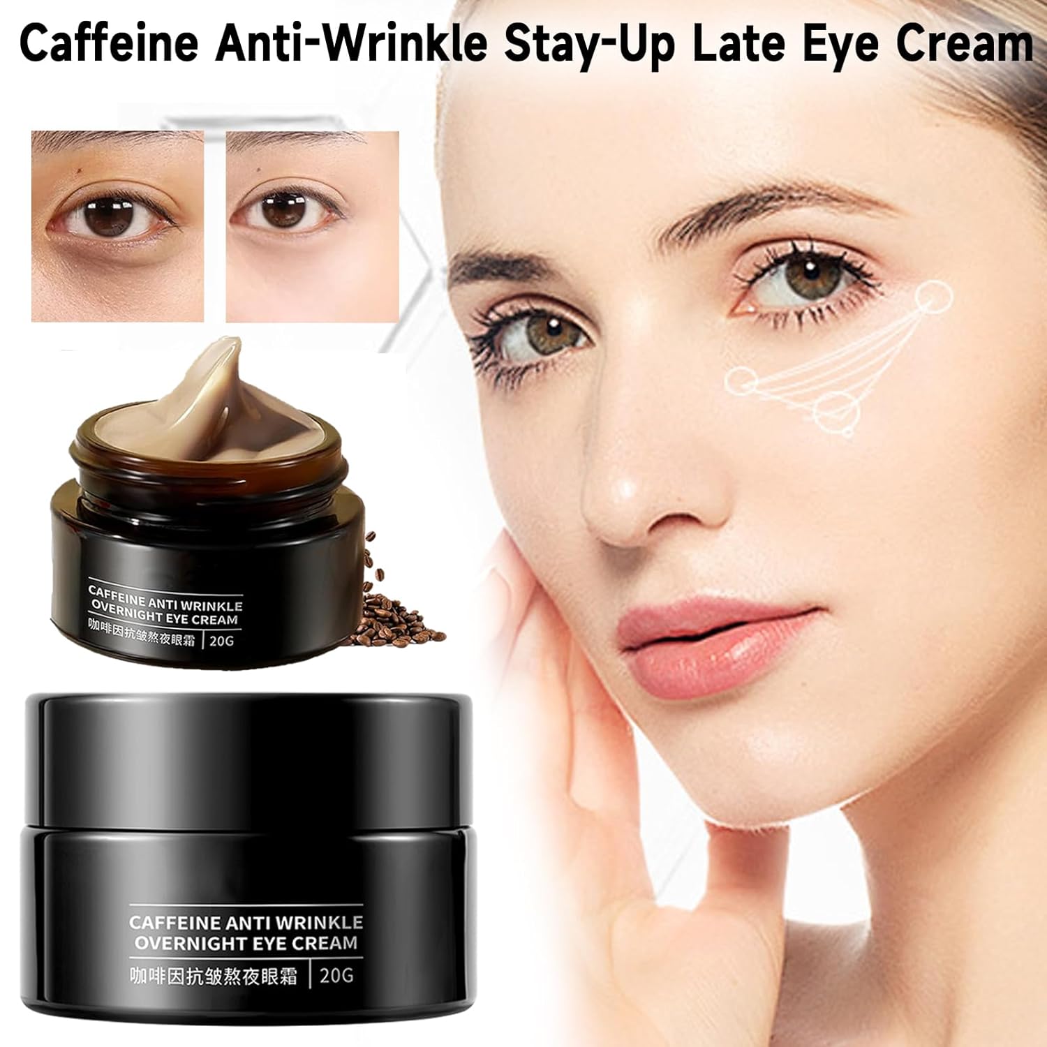 Caffeine Anti-Wrinkle Stay-Up Late Eye Cream