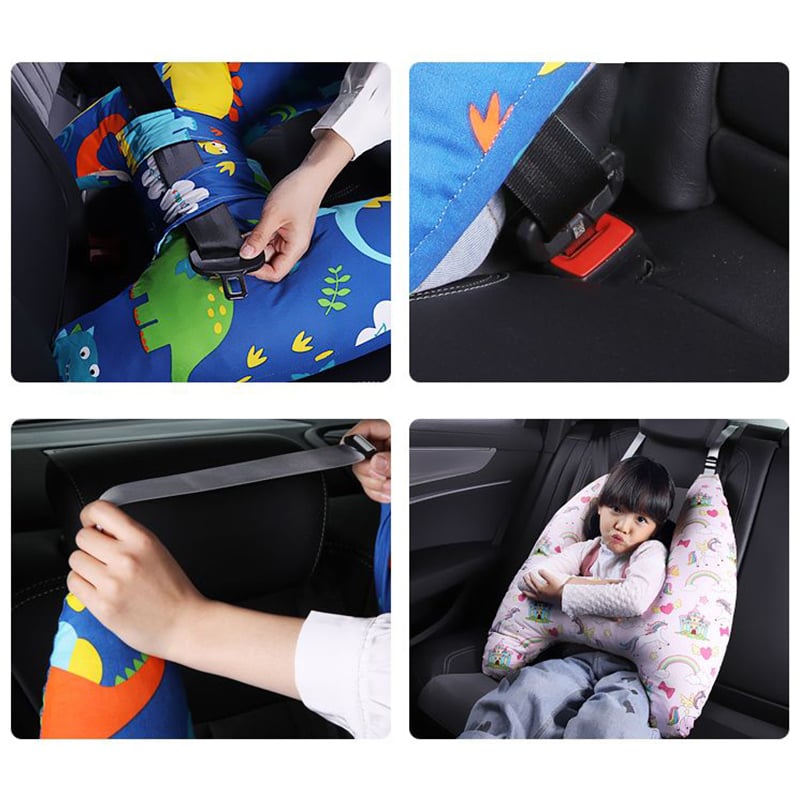 H-Shape - Kids Car Travel Pillow