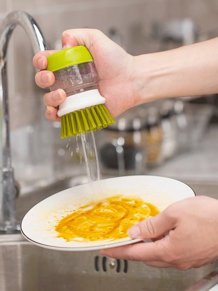 Multifunctional Pressing Cleaning Brush