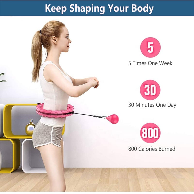 Smart Hula Hoop Home Weight- Loss Training Fast fat burning!