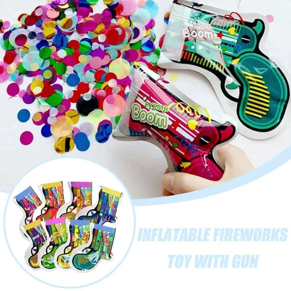 Automatic Inflatable Fireworks Gun (6 Pcs)
