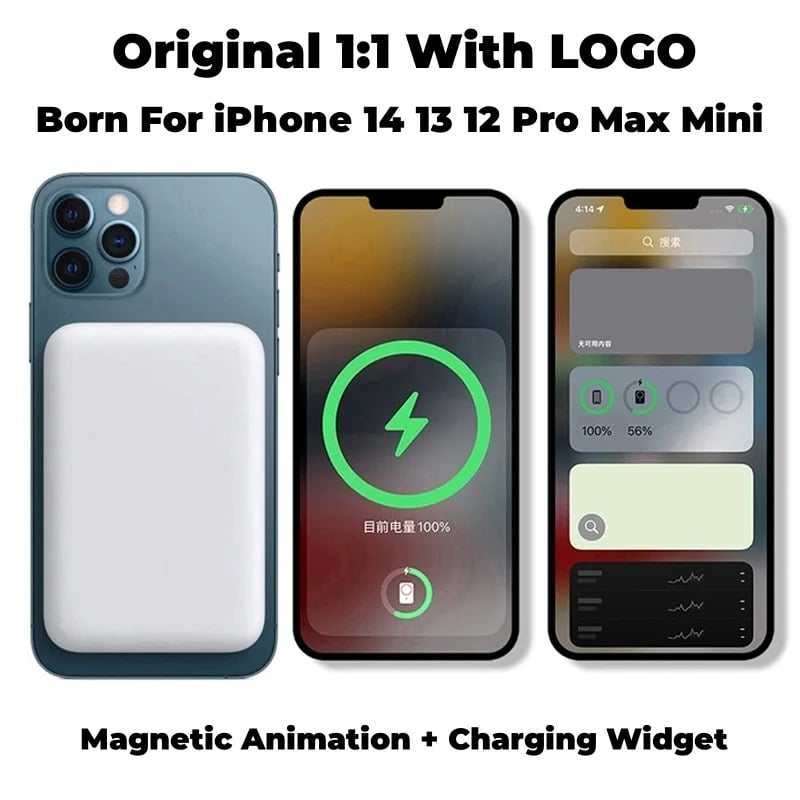 Ultra-thin Magnetic Wireless Power Bank